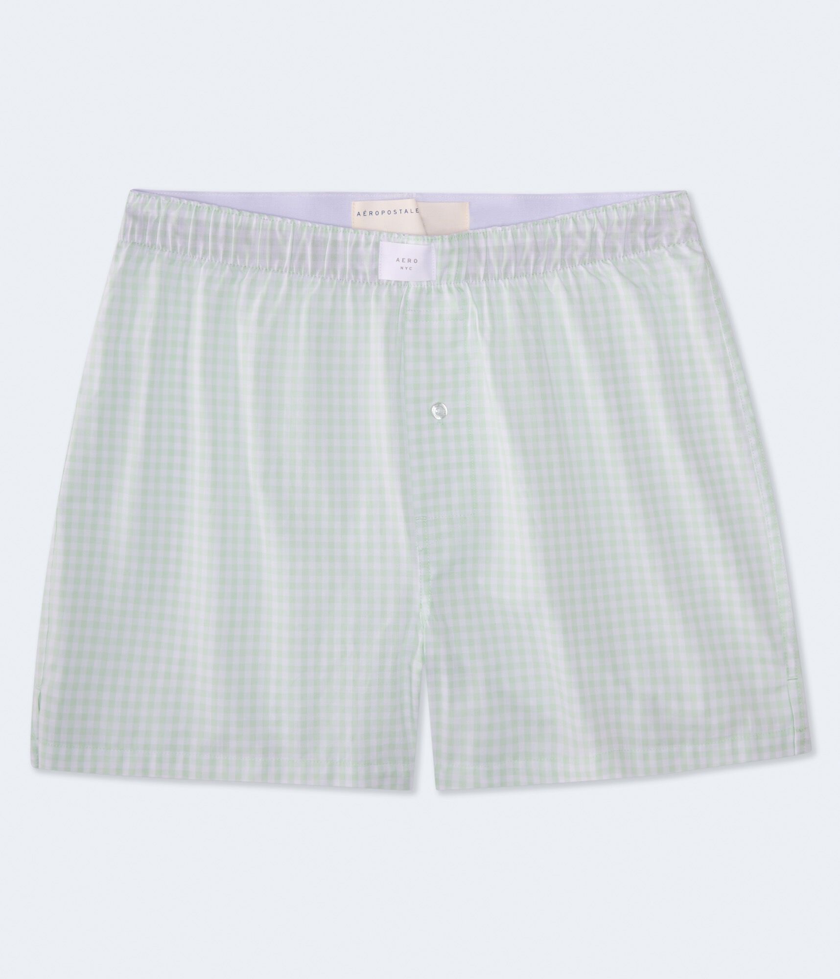 Gingham 4" Woven Boxers