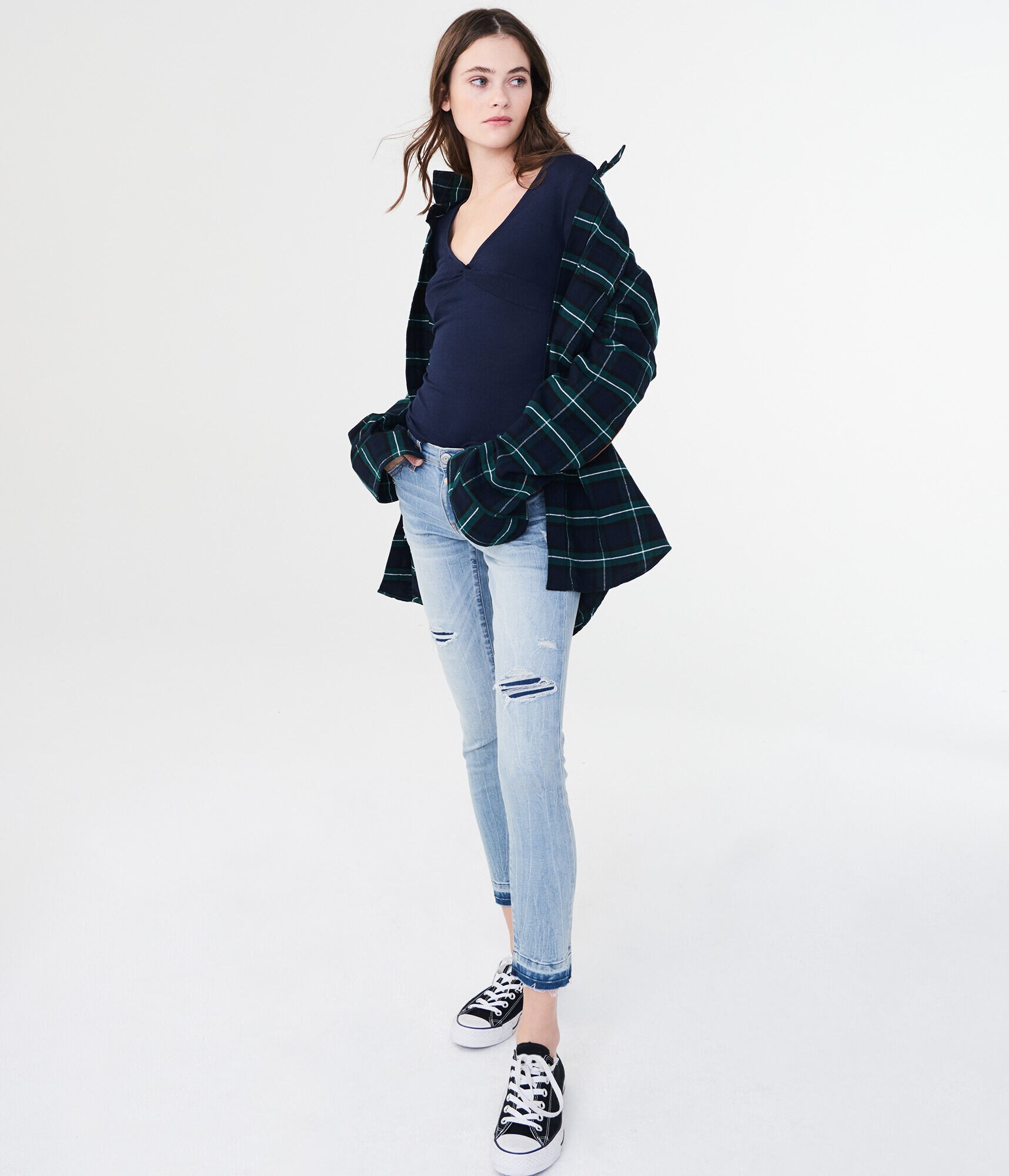 Seriously Stretchy Low-Rise Ankle Jegging