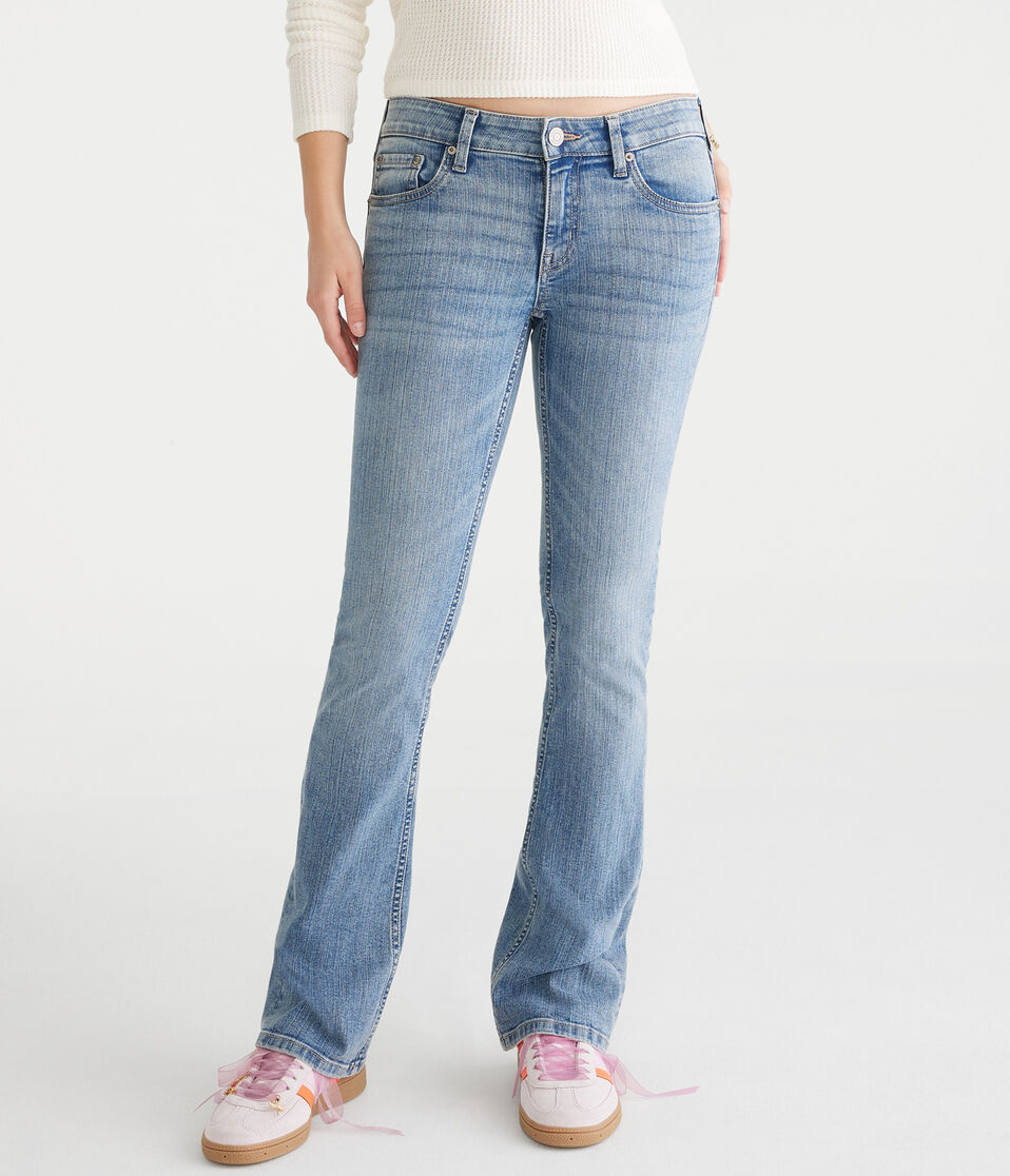 Low-Rise Mini Boot Jean