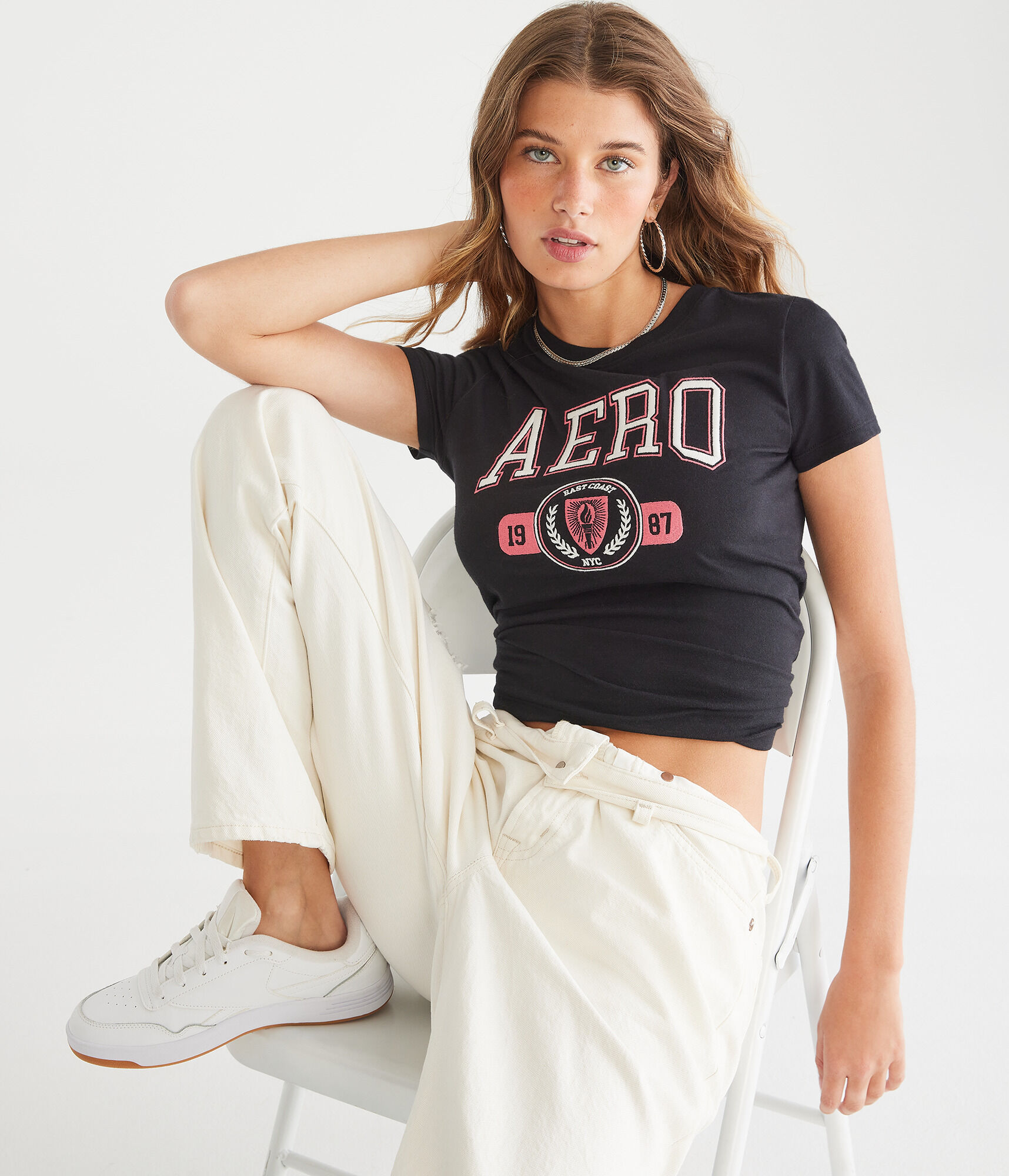 Aero East Coast Crest Graphic Tee