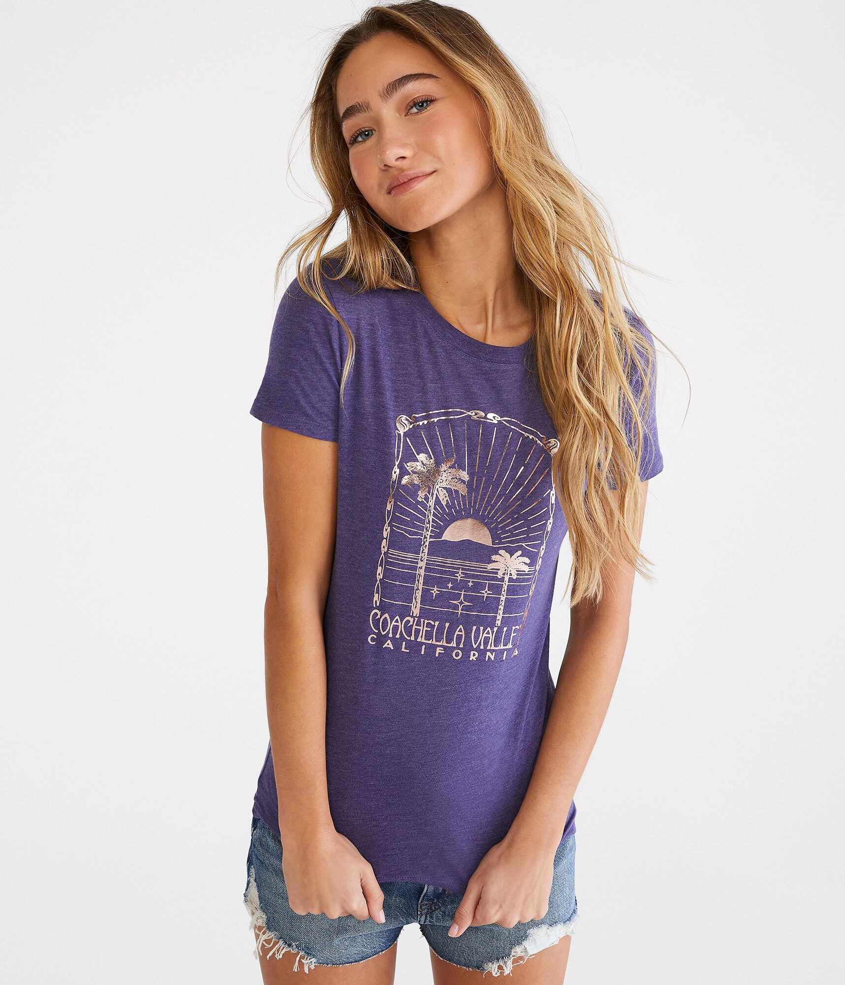 Coachella Valley Foil Graphic Tee