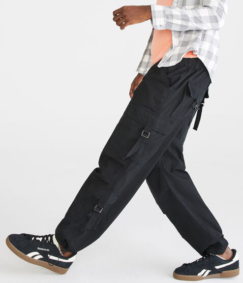 Relaxed Strap-Pocket Cargo Pants Relaxed Strap-Pocket Cargo Pants