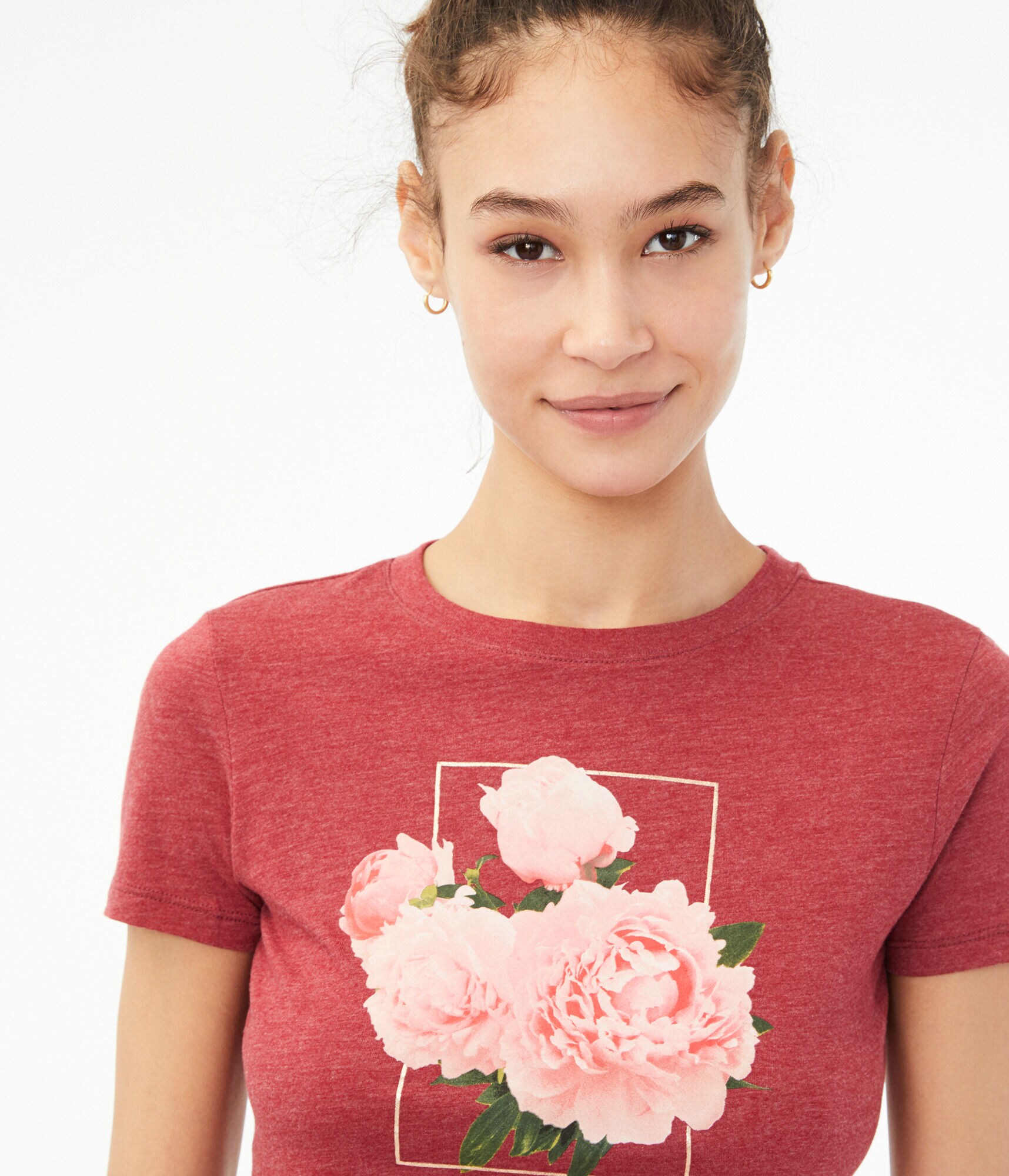 Floral Frame Graphic Tee