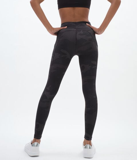Dark Camo Flex High-Rise Pocket Ankle Leggings Dark Camo Flex High-Rise Pocket Ankle Leggings