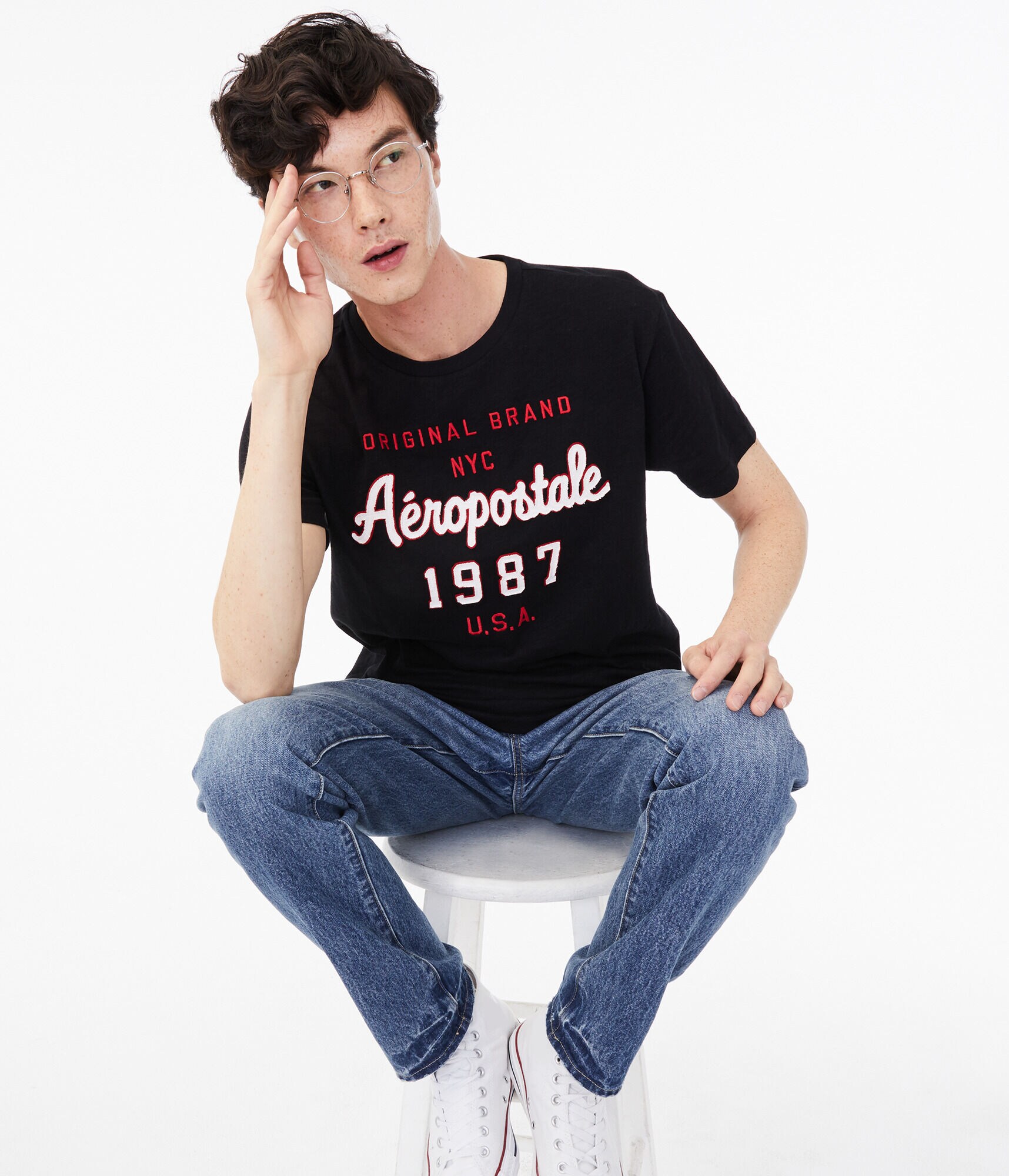 Aeropostale Original Brand Graphic Tee