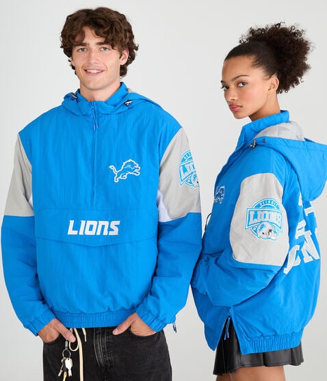 Detroit Lions Hooded Sideline Jacket Detroit Lions Hooded Sideline Jacket
