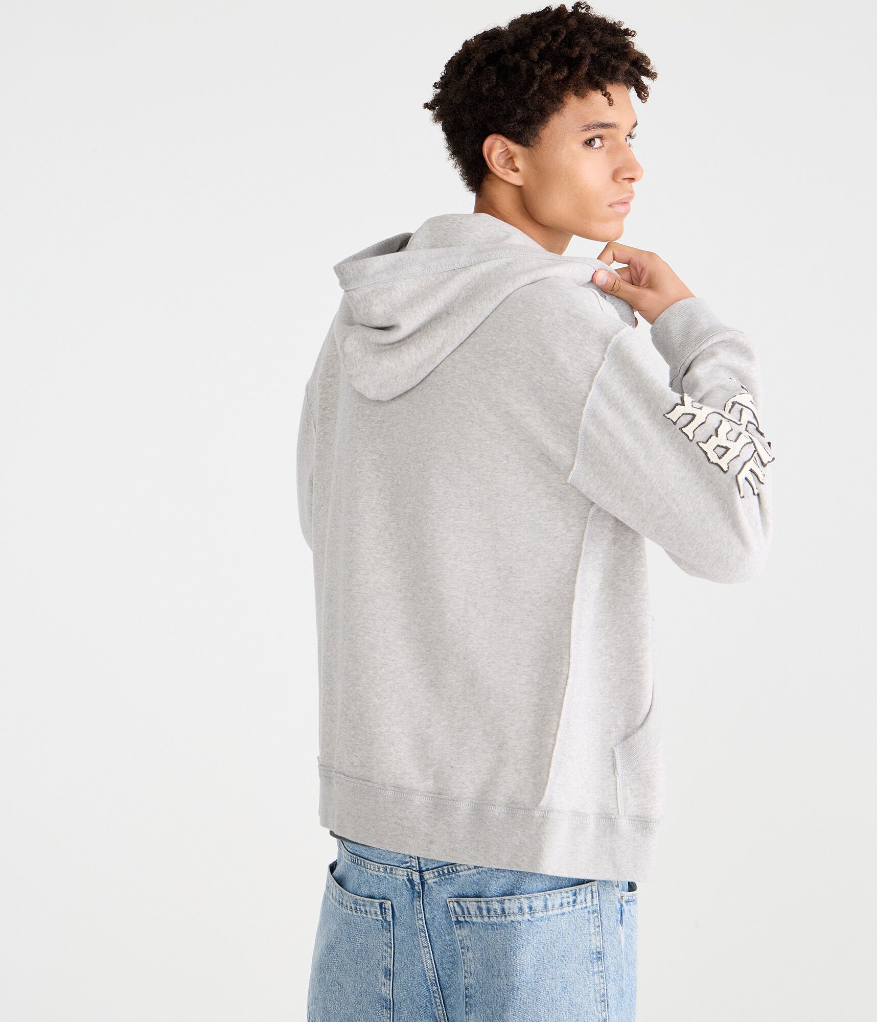 Cloud Soft New York Boxy Full-Zip Hoodie
