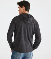 Long Sleeve Hooded Thermal Henley