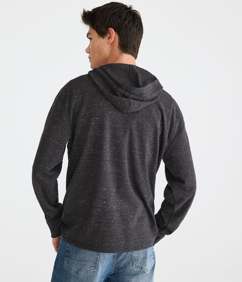 Long Sleeve Hooded Thermal Henley Long Sleeve Hooded Thermal Henley