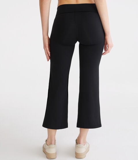 Flare Air Softspun Fold-Over Cropped Pants Flare Air Softspun Fold-Over Cropped Pants