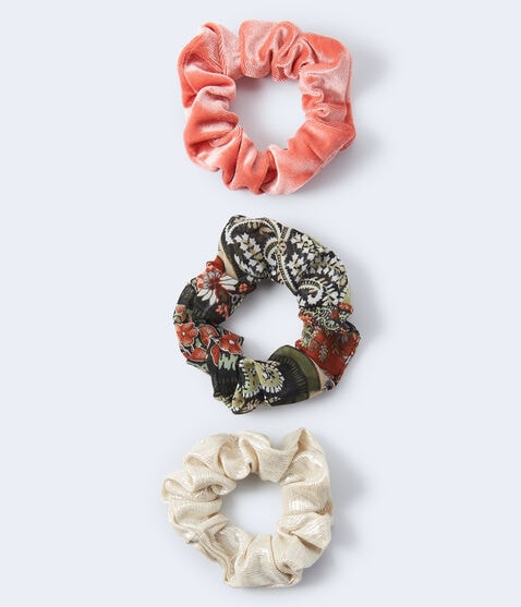Metallic Scrunchie 3-Pack Metallic Scrunchie 3-Pack