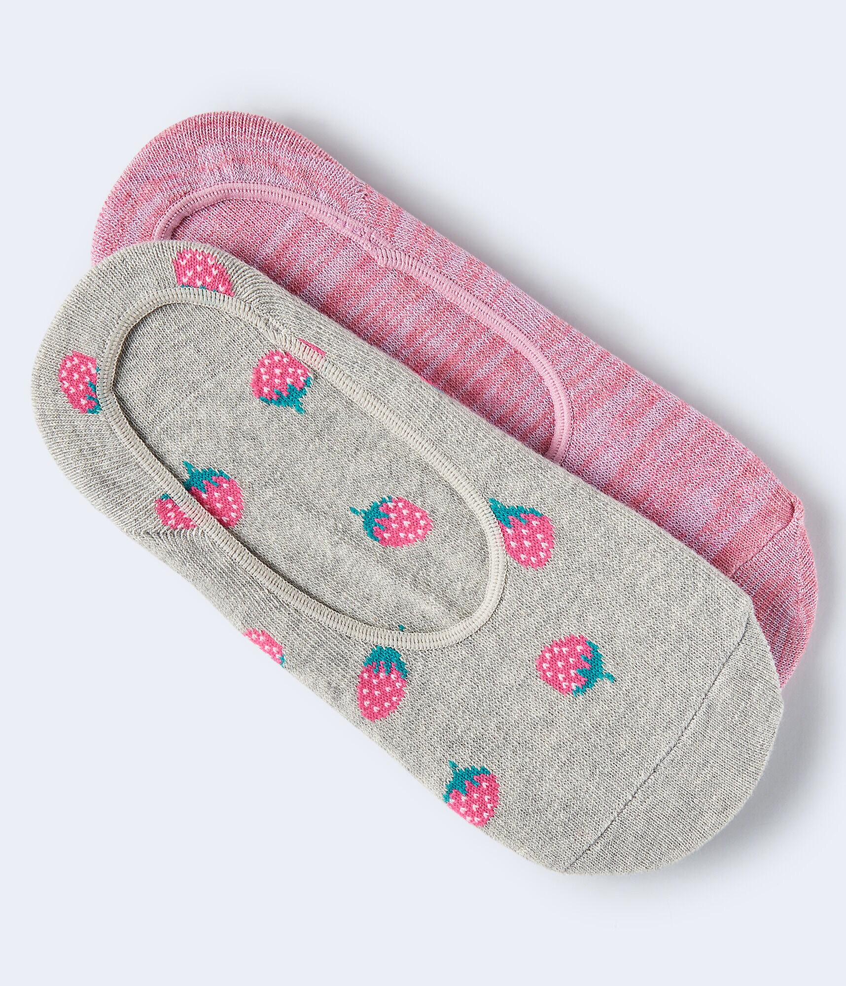 Strawberry No-Show Sock 2-Pack