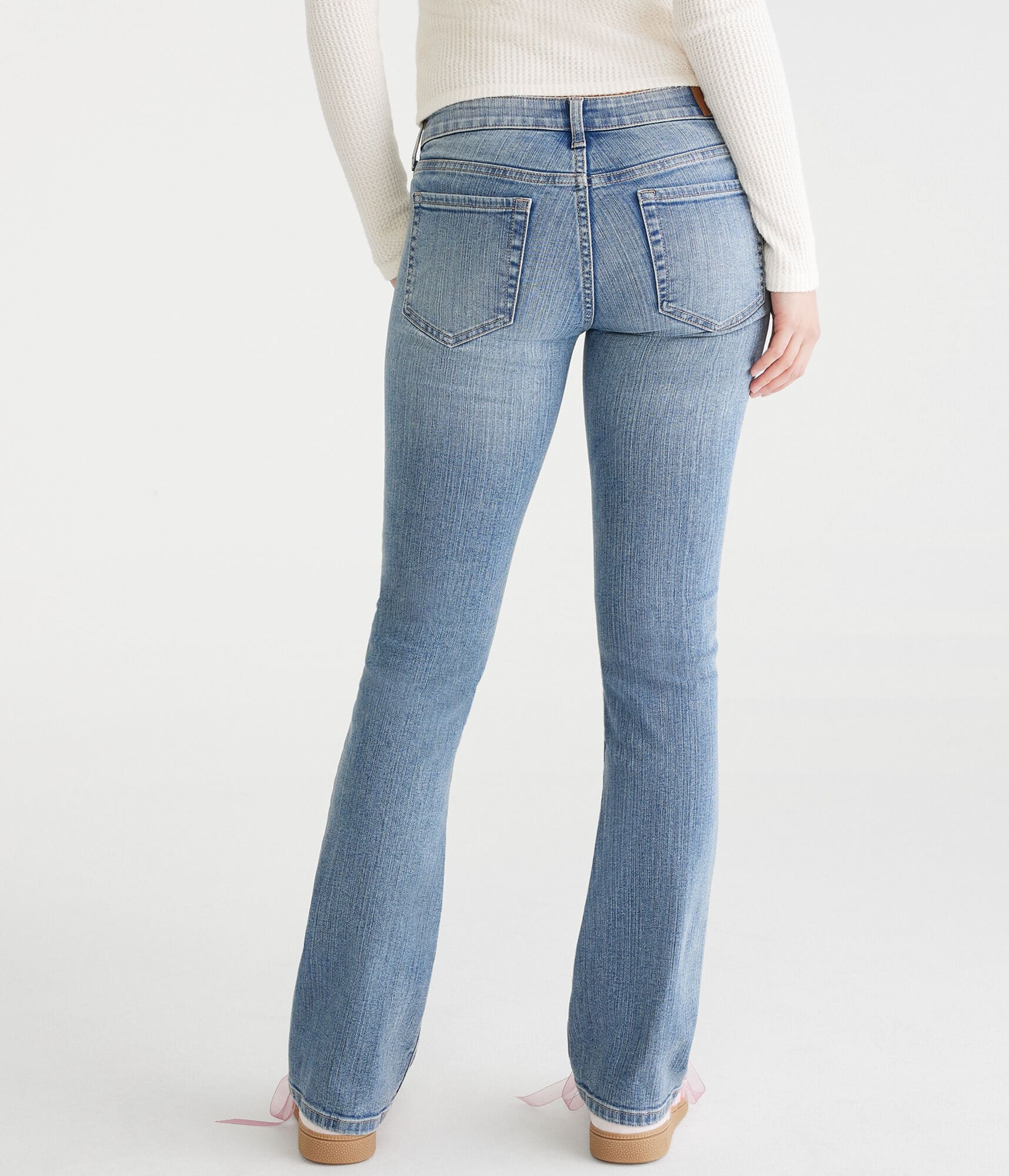 Low-Rise Mini Boot Jean