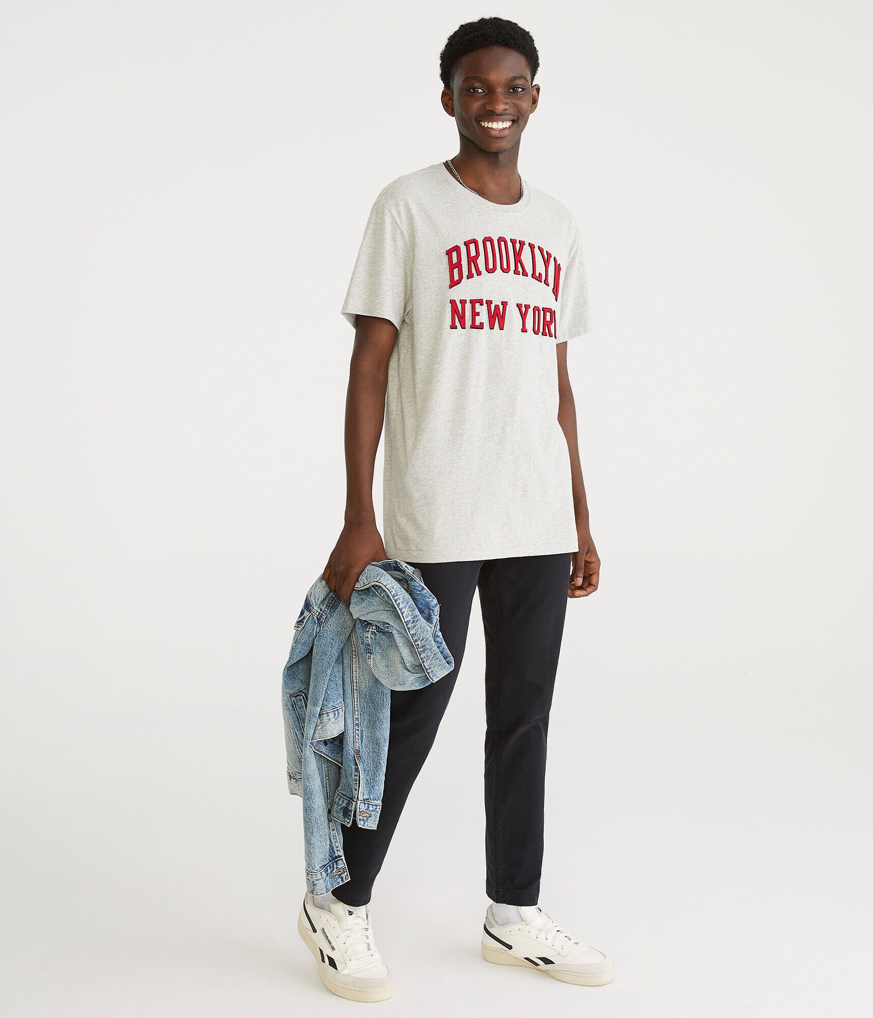 Brooklyn Arch Appliqu&eacute; Graphic Tee