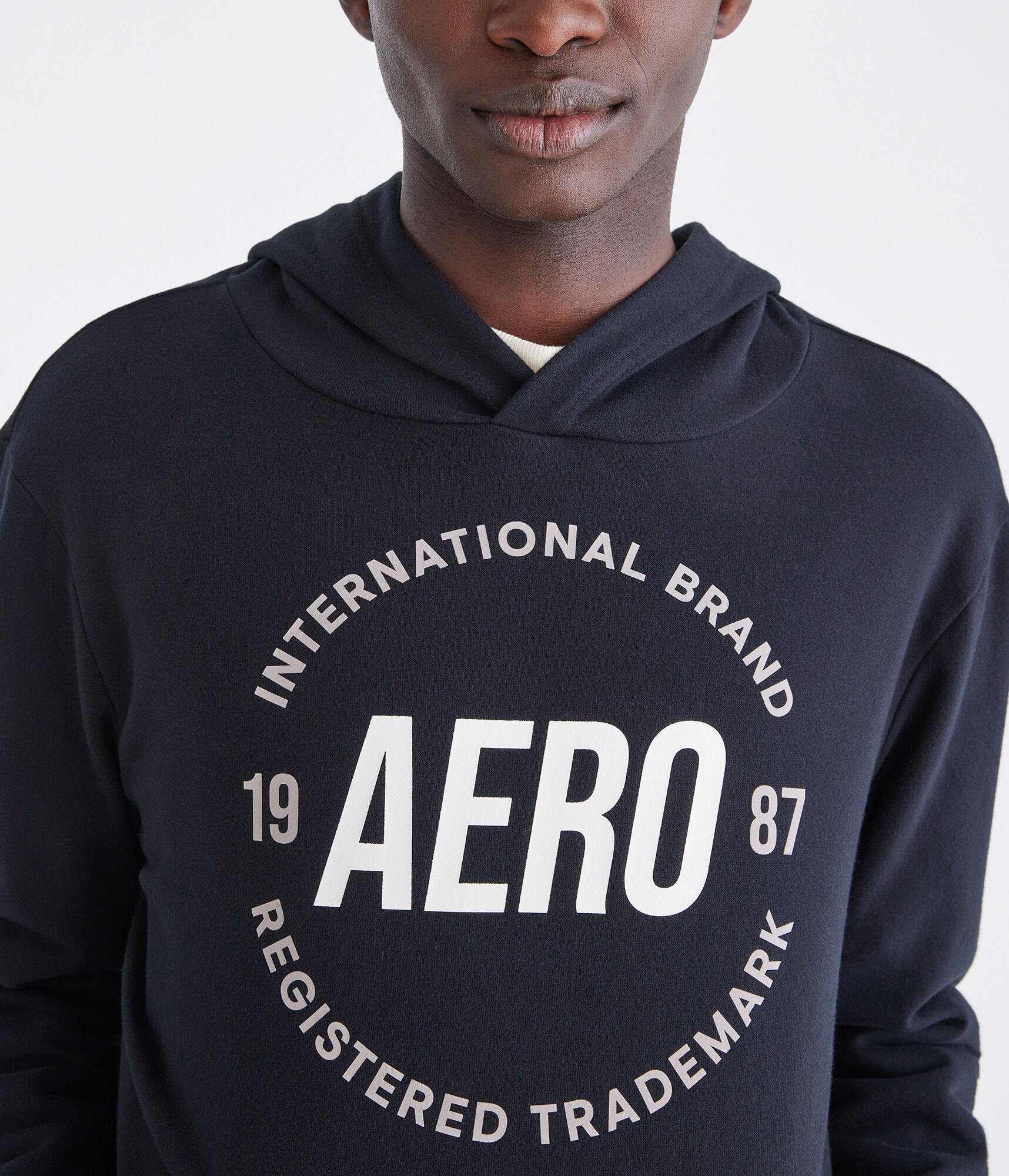 Aero International Brand Pullover Hoodie