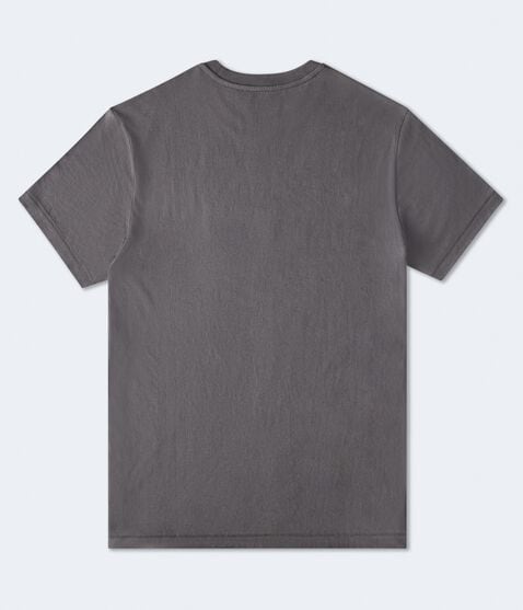 Aeropostale Box Logo Appliqué Graphic Tee Aeropostale Box Logo Appliqué Graphic Tee