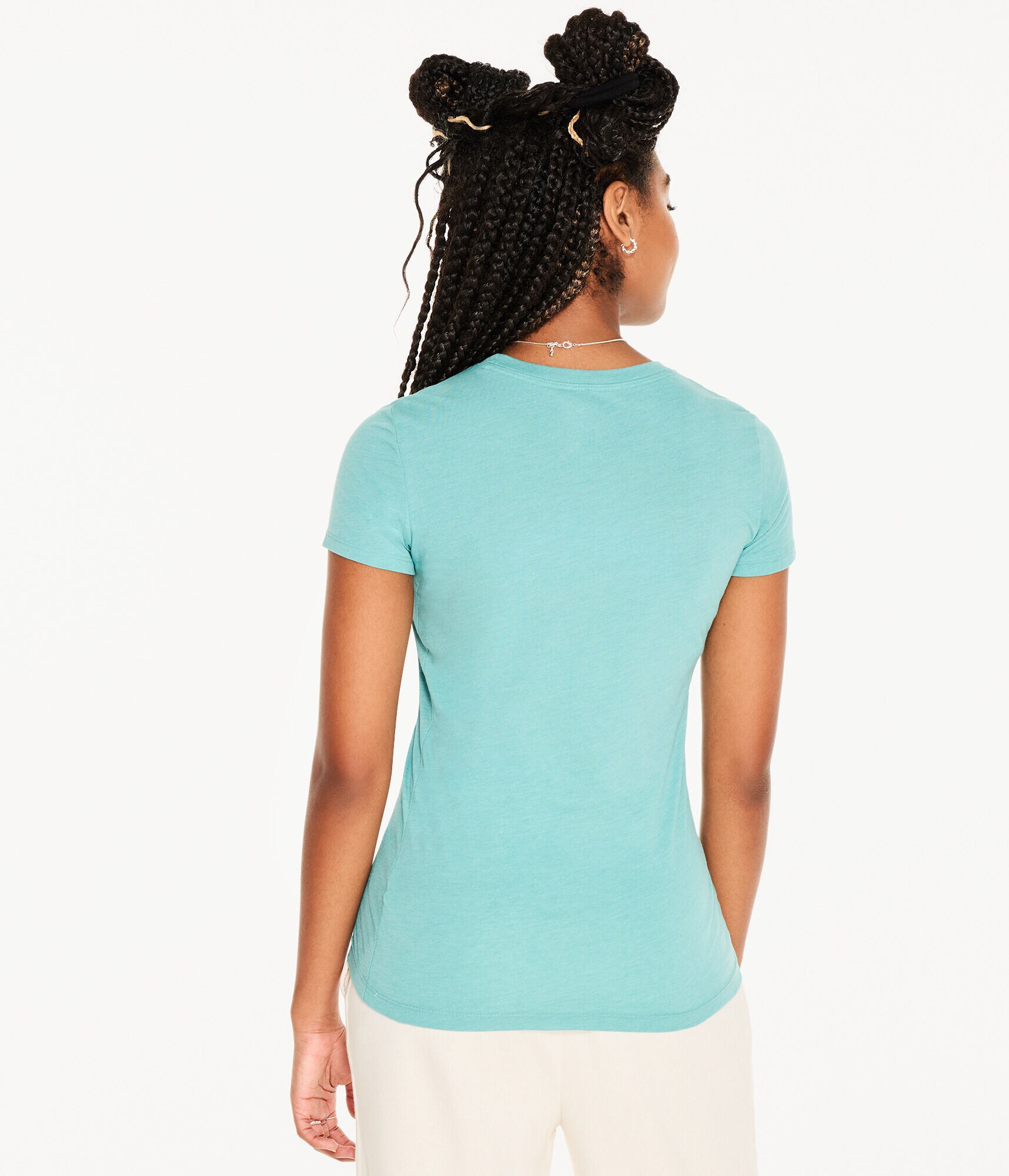 Aeropostale Floral Bouquet Foil Graphic Tee