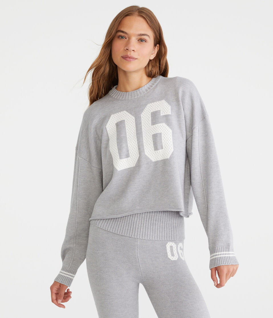 Sports Jersey Crew Sweater