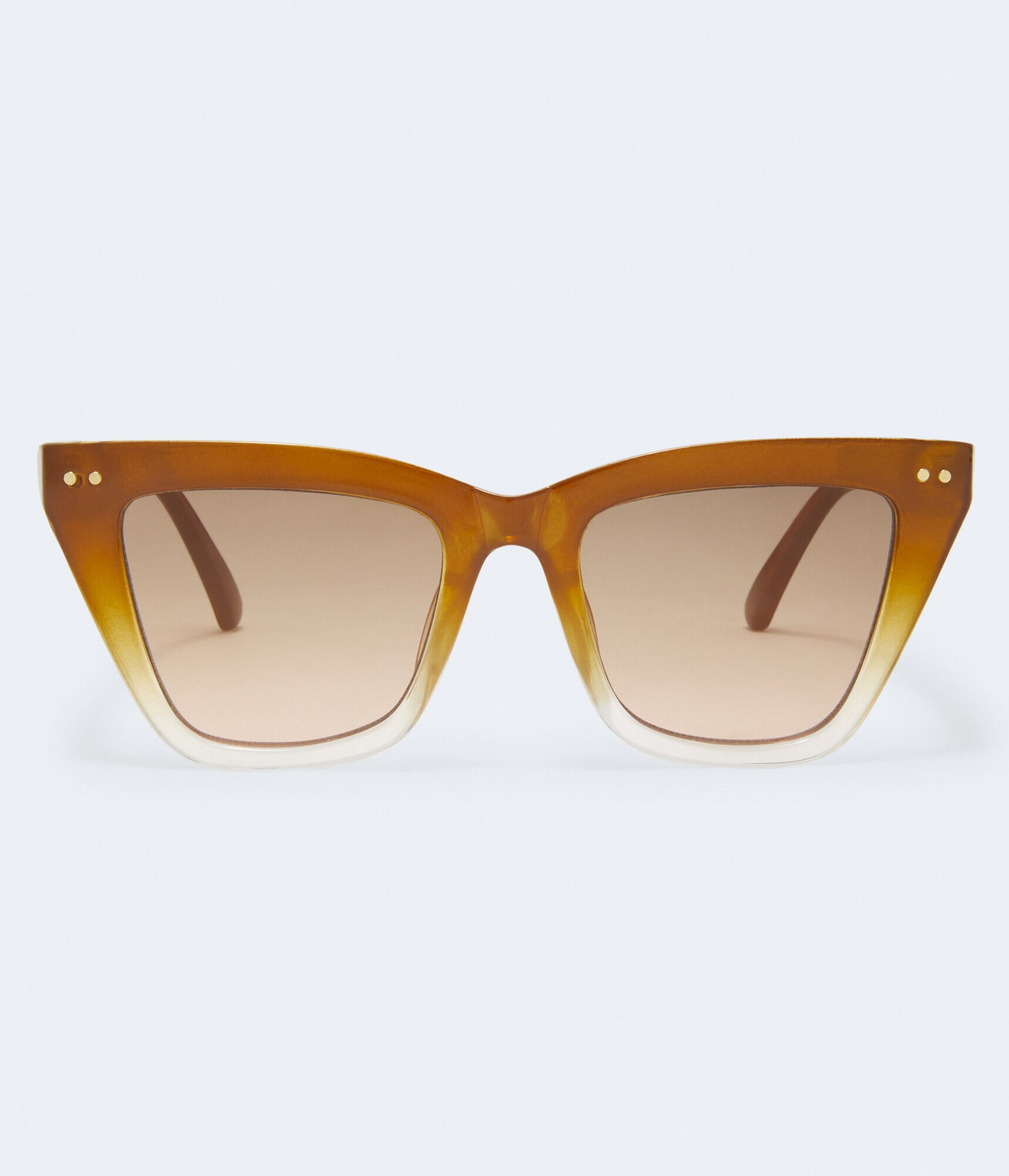 Retro Ombr&eacute; Cateye Sunglasses