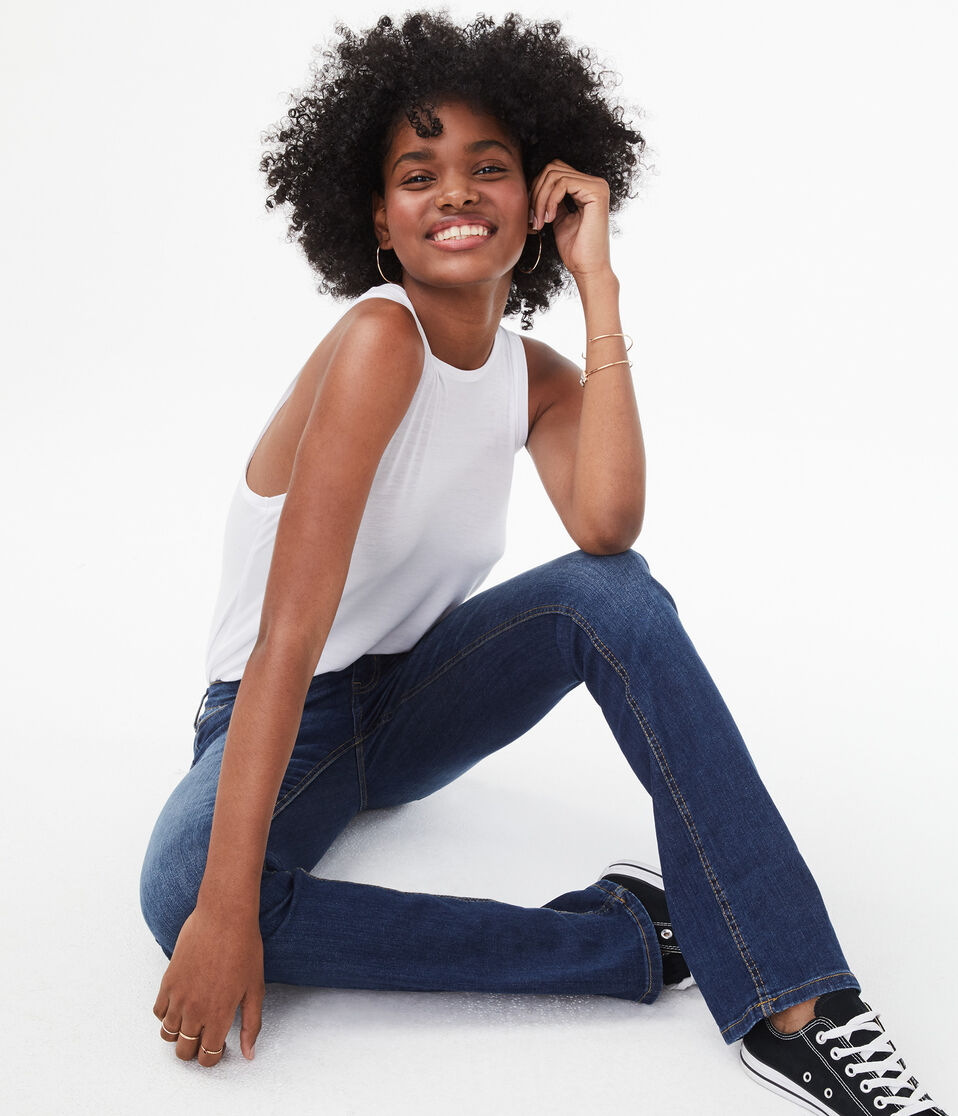 Low-Rise Bootcut Jean