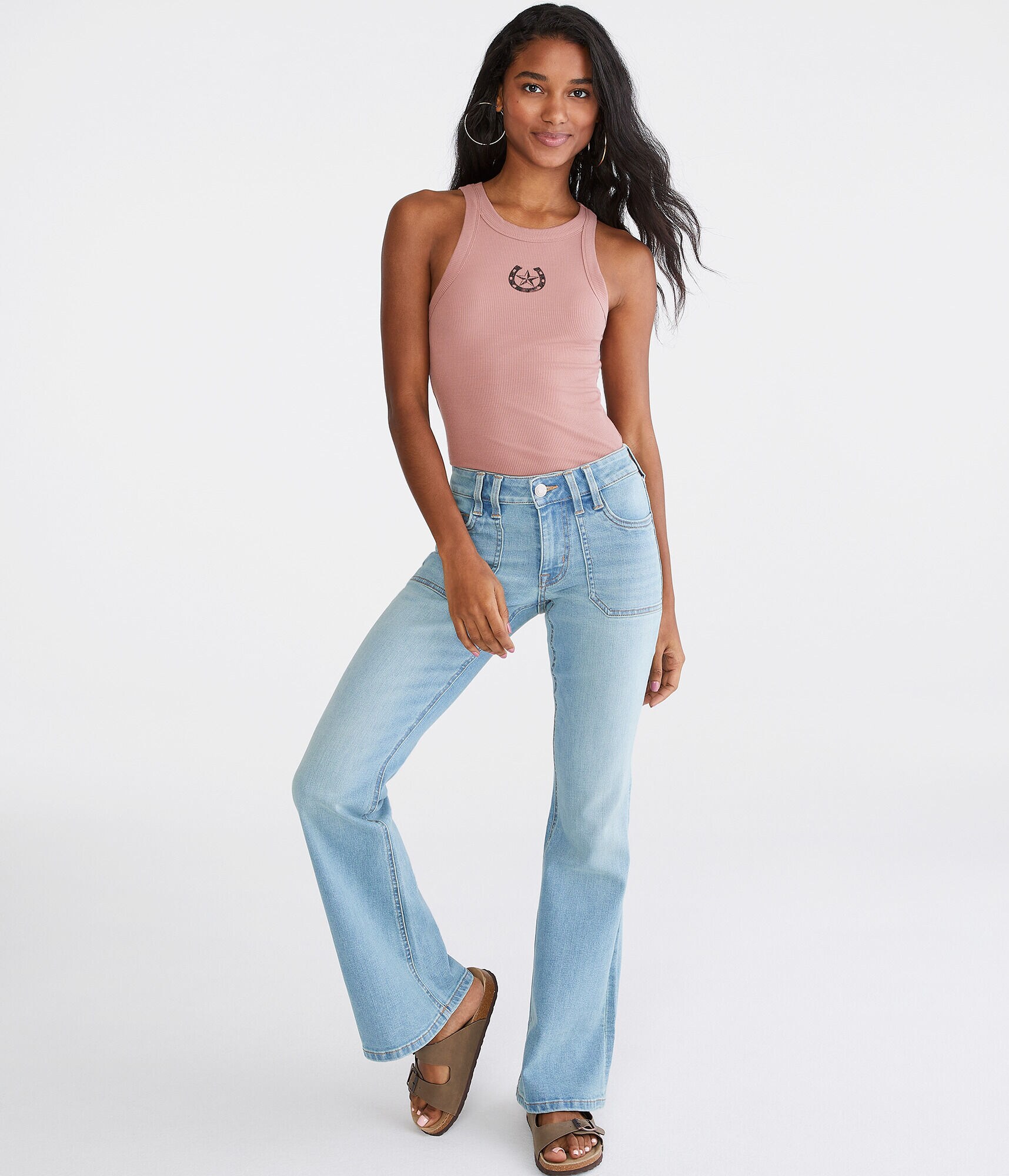 Flare Low-Rise Jean