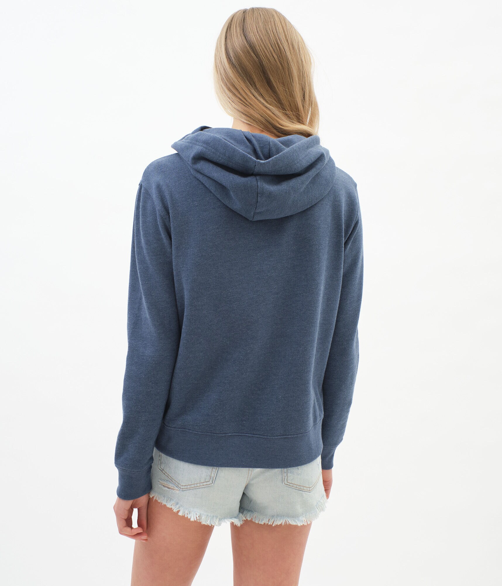 Aeropostale Circle Floral Pullover Hoodie