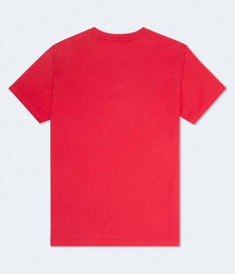 Aero Original Brand Flocked Graphic Tee Aero Original Brand Flocked Graphic Tee
