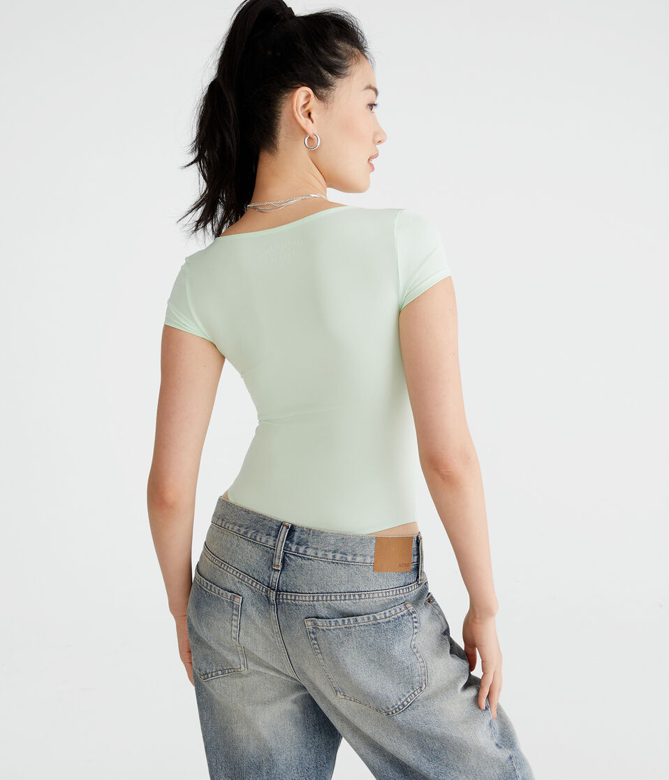 Seriously Soft Smooth V-Neck Bodysuit