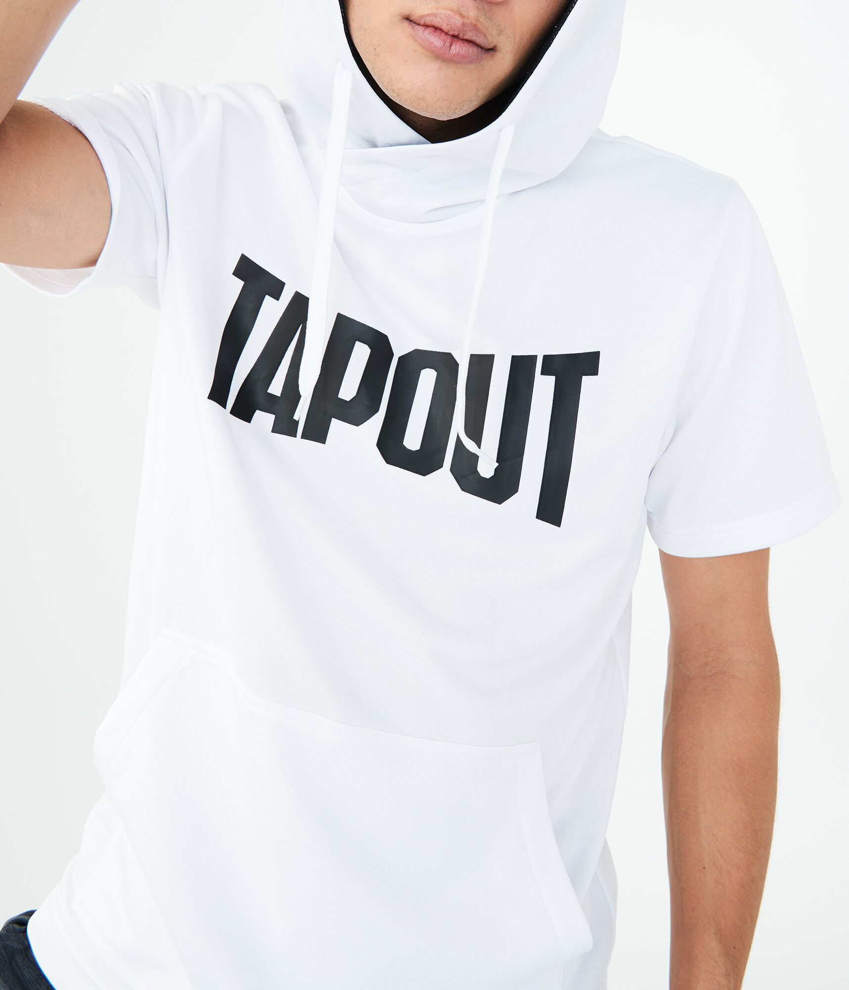 Tapout Short Sleeve Tempo Pullover Hoodie