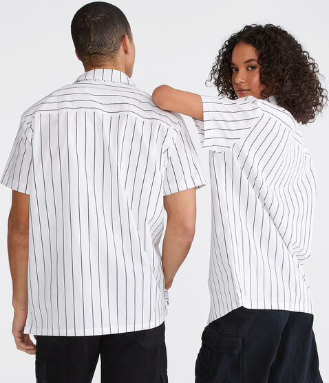 Corvette Striped Mechanic Shirt Corvette Striped Mechanic Shirt