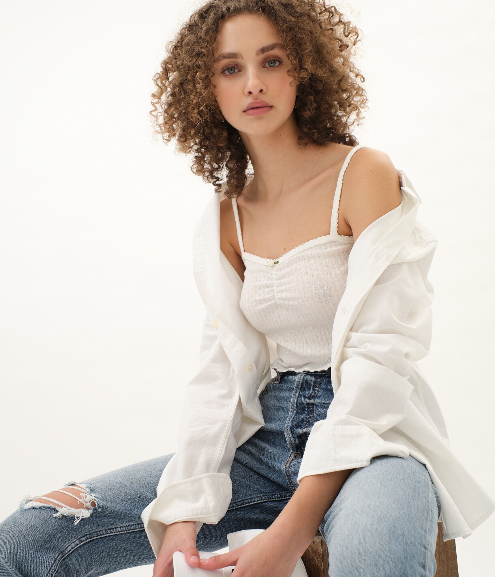 Cinched Cropped Tank