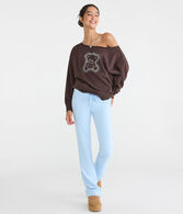 Cloud Soft Solid Fit & Flare Sweatpants