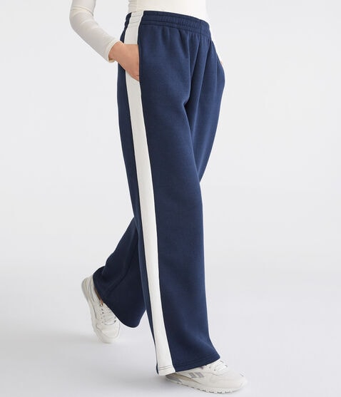 High-Rise Straight Leg Sweatpants High-Rise Straight Leg Sweatpants