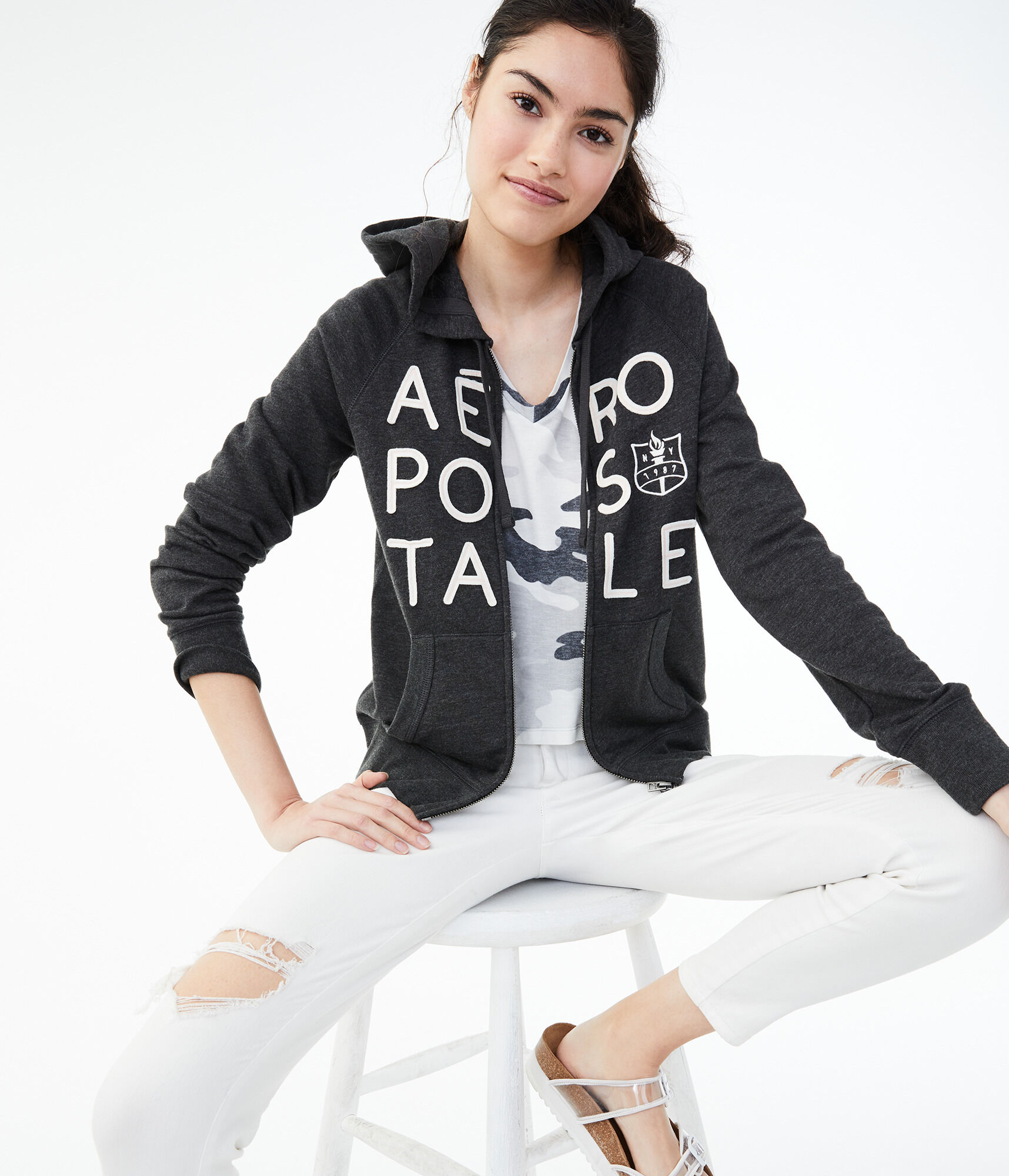 Aeropostale Full-Zip Hoodie