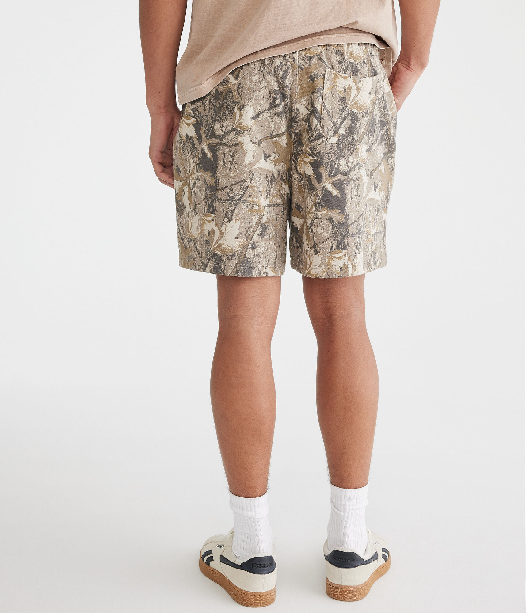 Forest Camo Fleece Shorts 5.5"