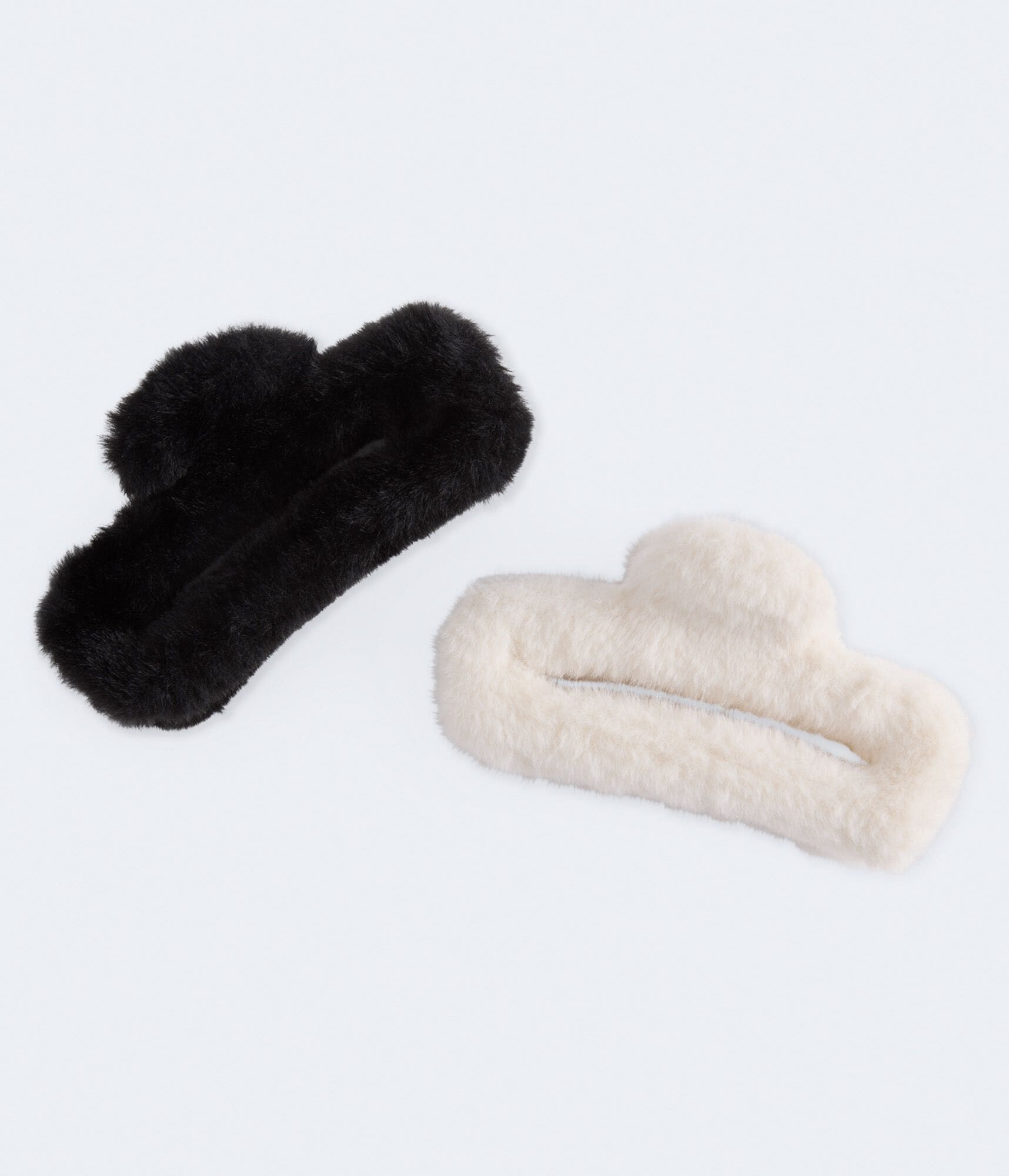 Fuzzy Claw Hair Clip 2-Pack