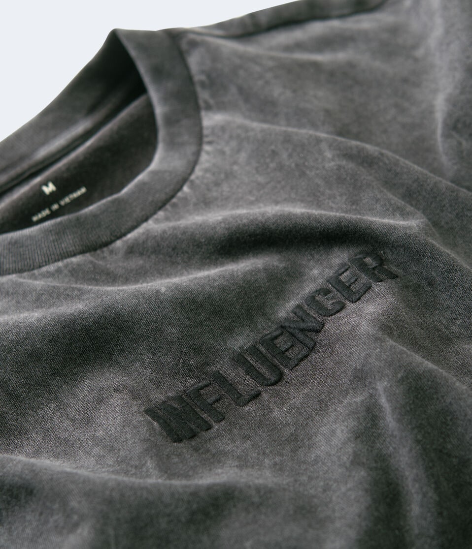 Washed Influencer Loose-Fit Tee