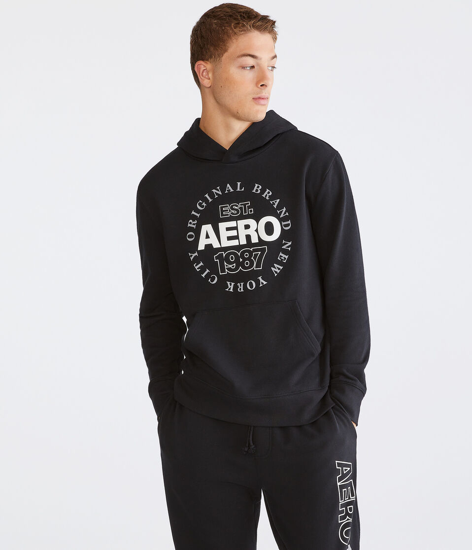 Aero 1987 Circle Pullover Hoodie