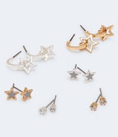 Best Friends Star Earring 6-Pack