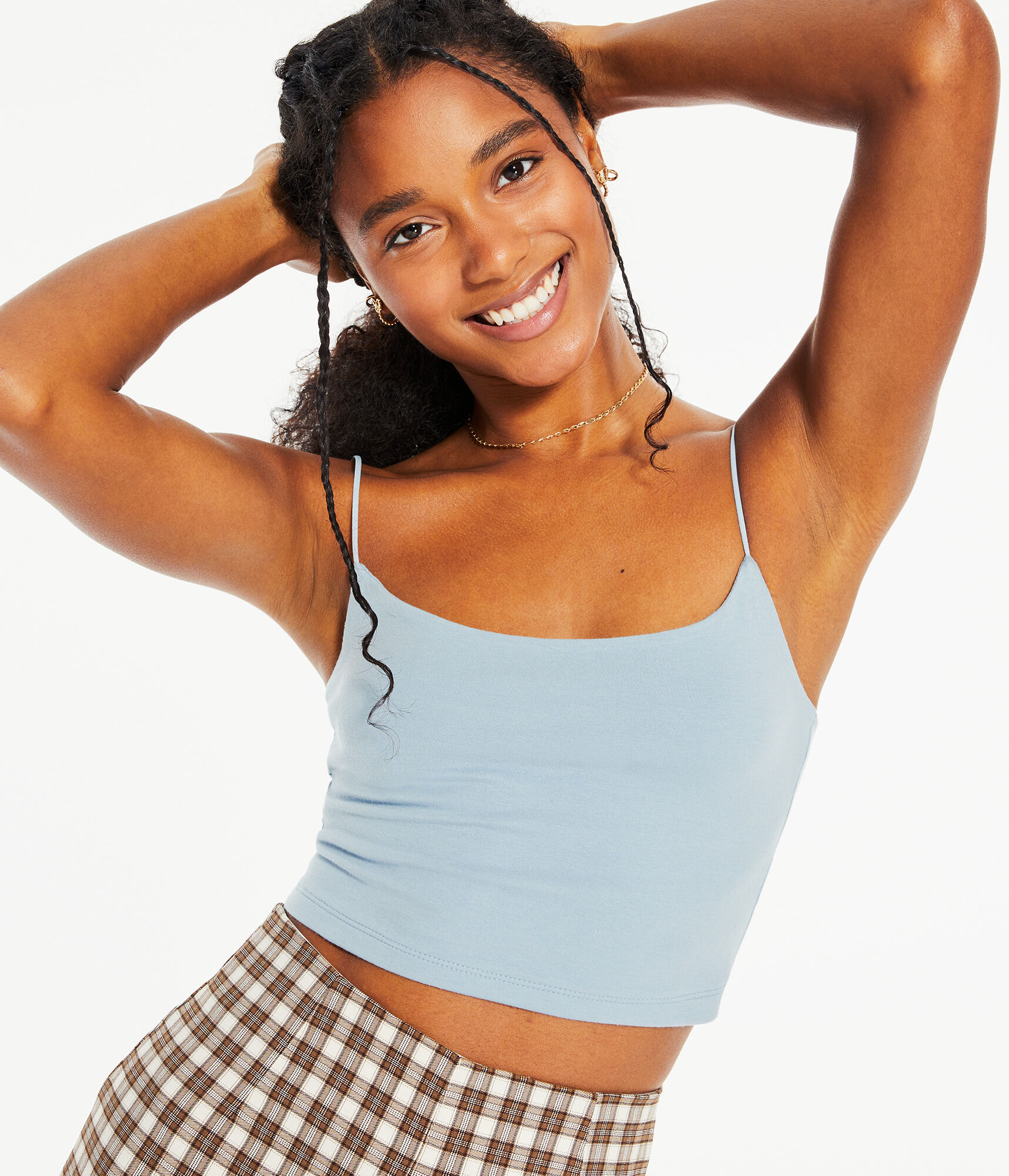 Seriously Soft Cropped Bungee Cami