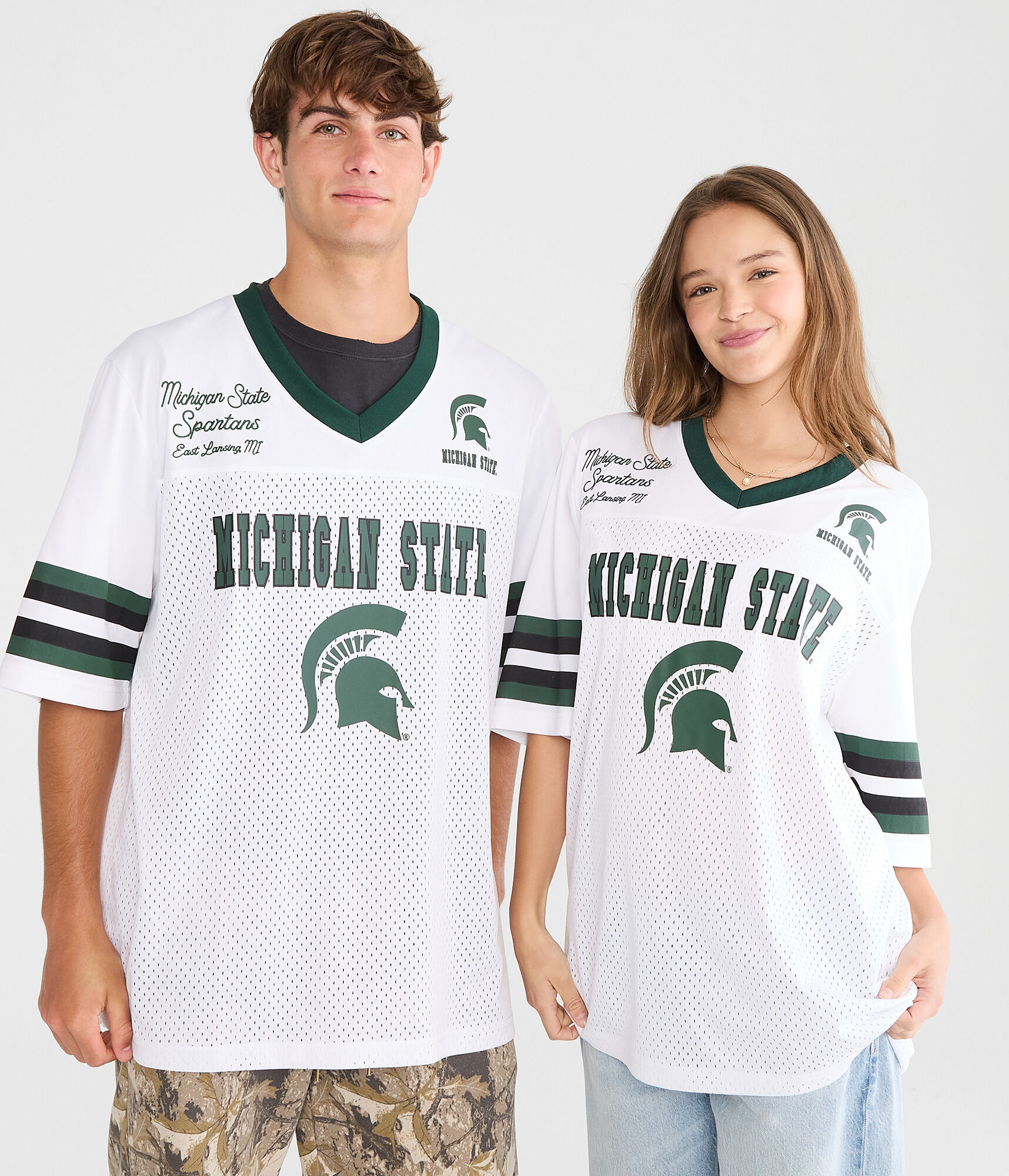 Michigan State Spartans Mesh Top