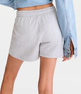 Slouchy High-Rise Fleece Shorts