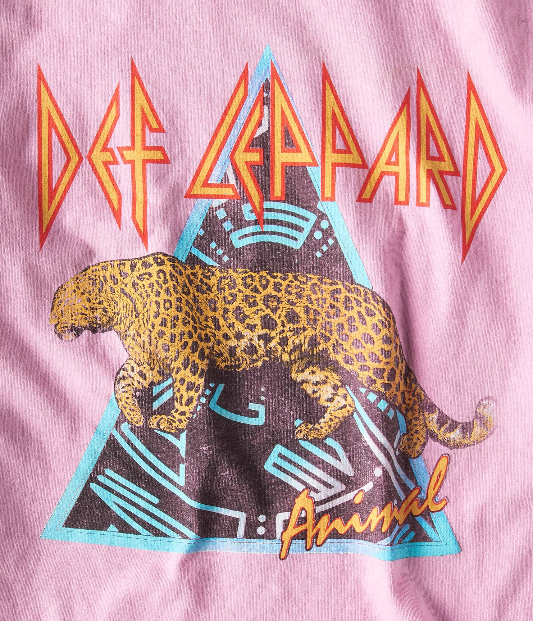 Def Leppard Graphics Def Leppard Animal Graphic Tee