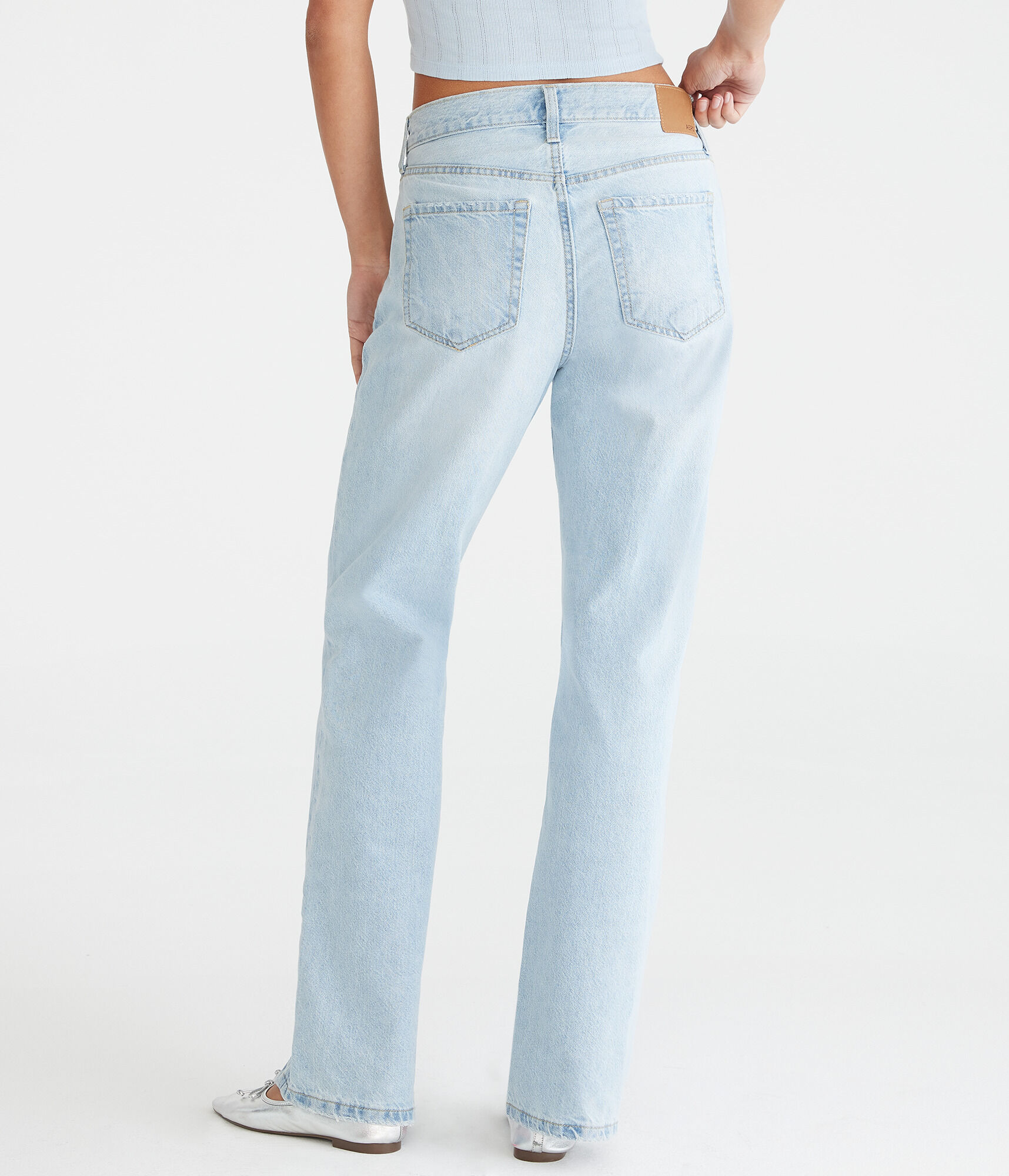 KND Boyfriend Flare Low-Rise Jean
