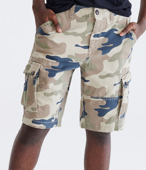 Camo Cargo Shorts 11.5"