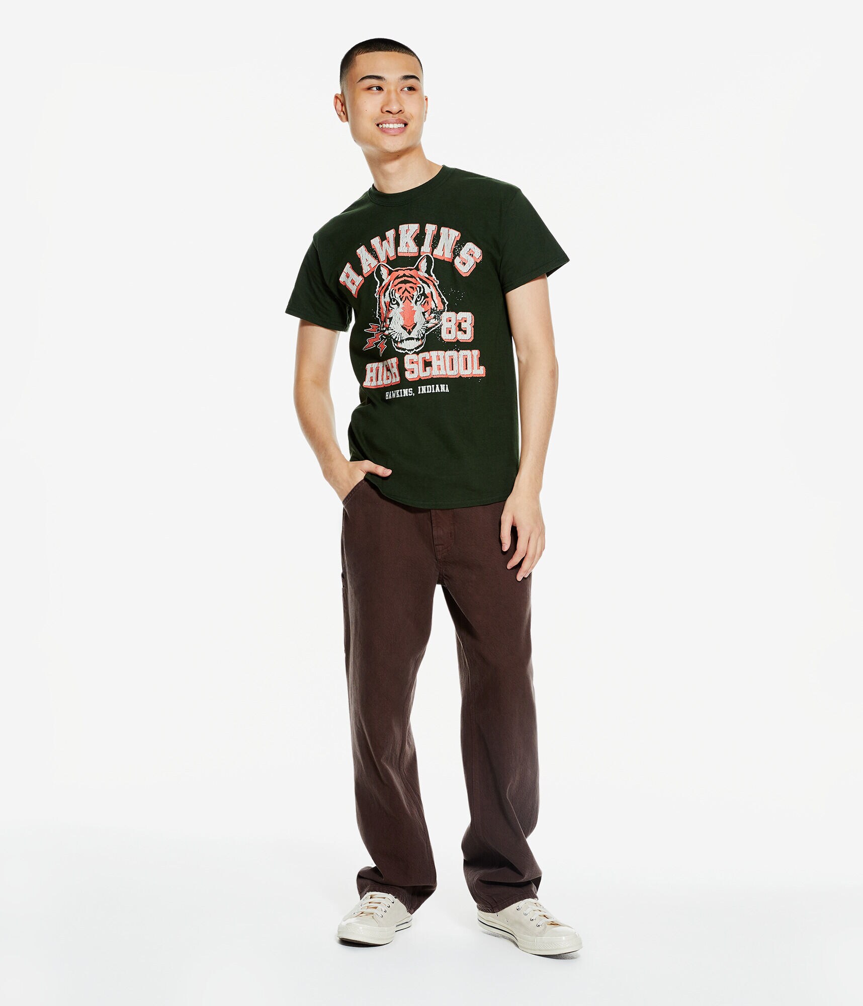 Hawkins High School Tigers Graphic Tee