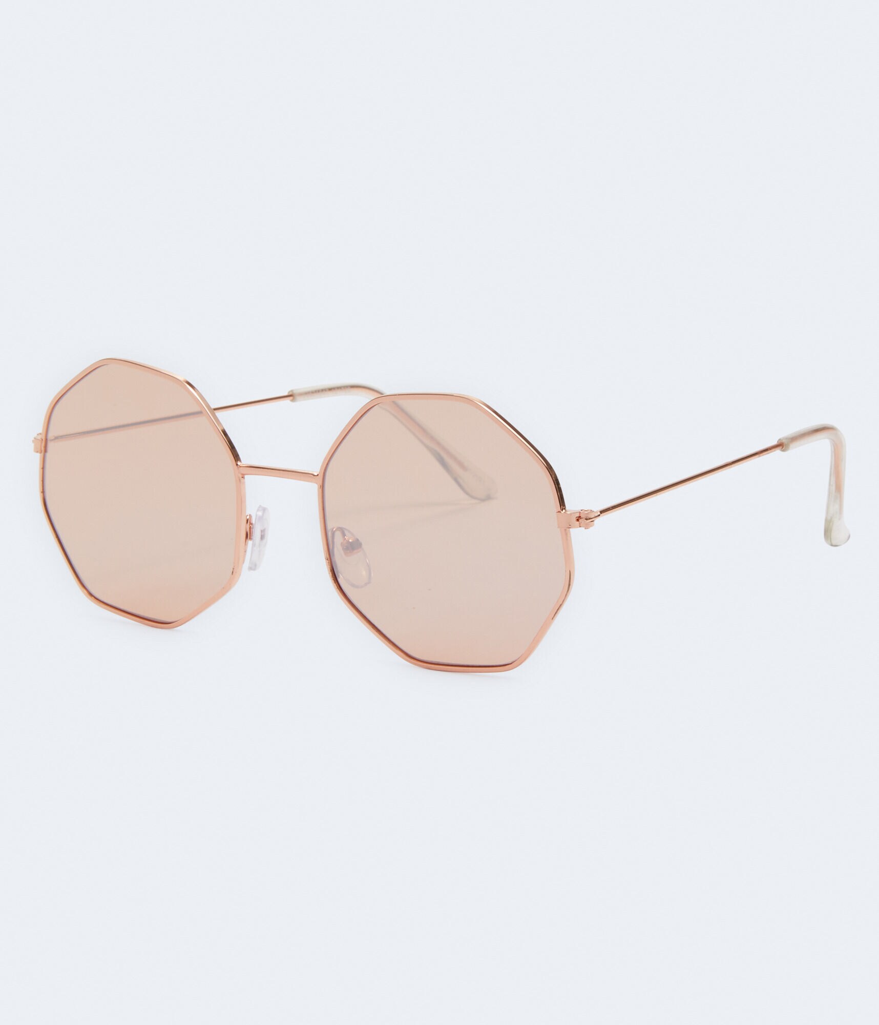 Round Geometric Sunglasses