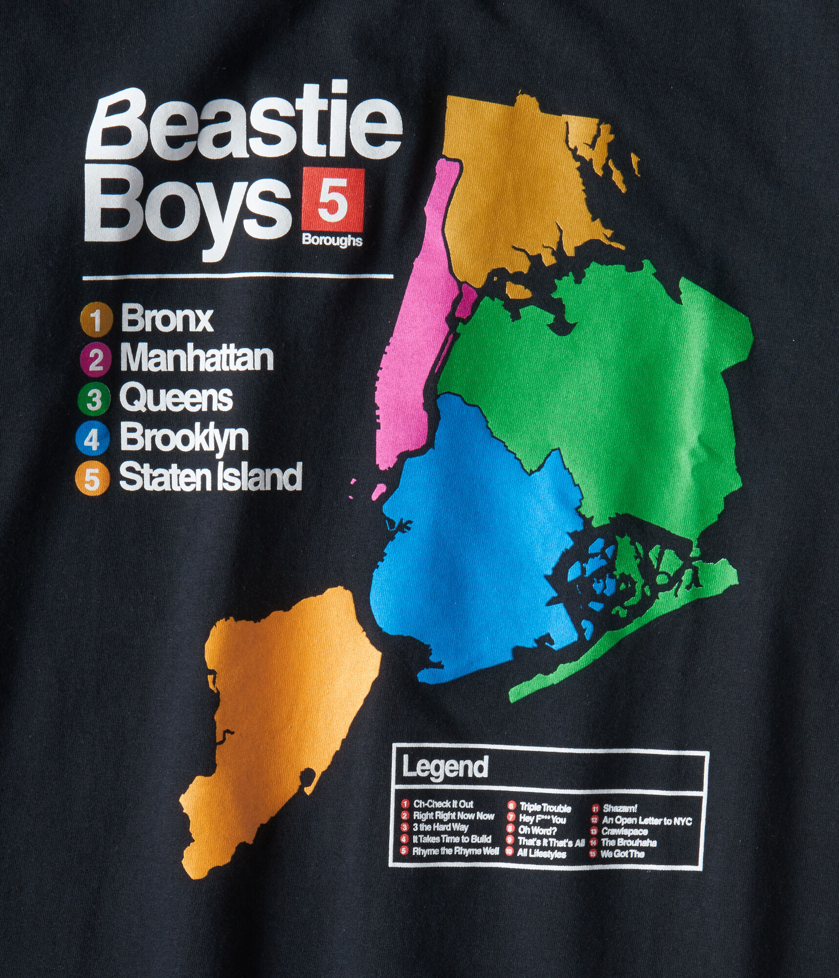 Beastie Boys To The 5 Boroughs サイン入り（Beastie Boys - To
