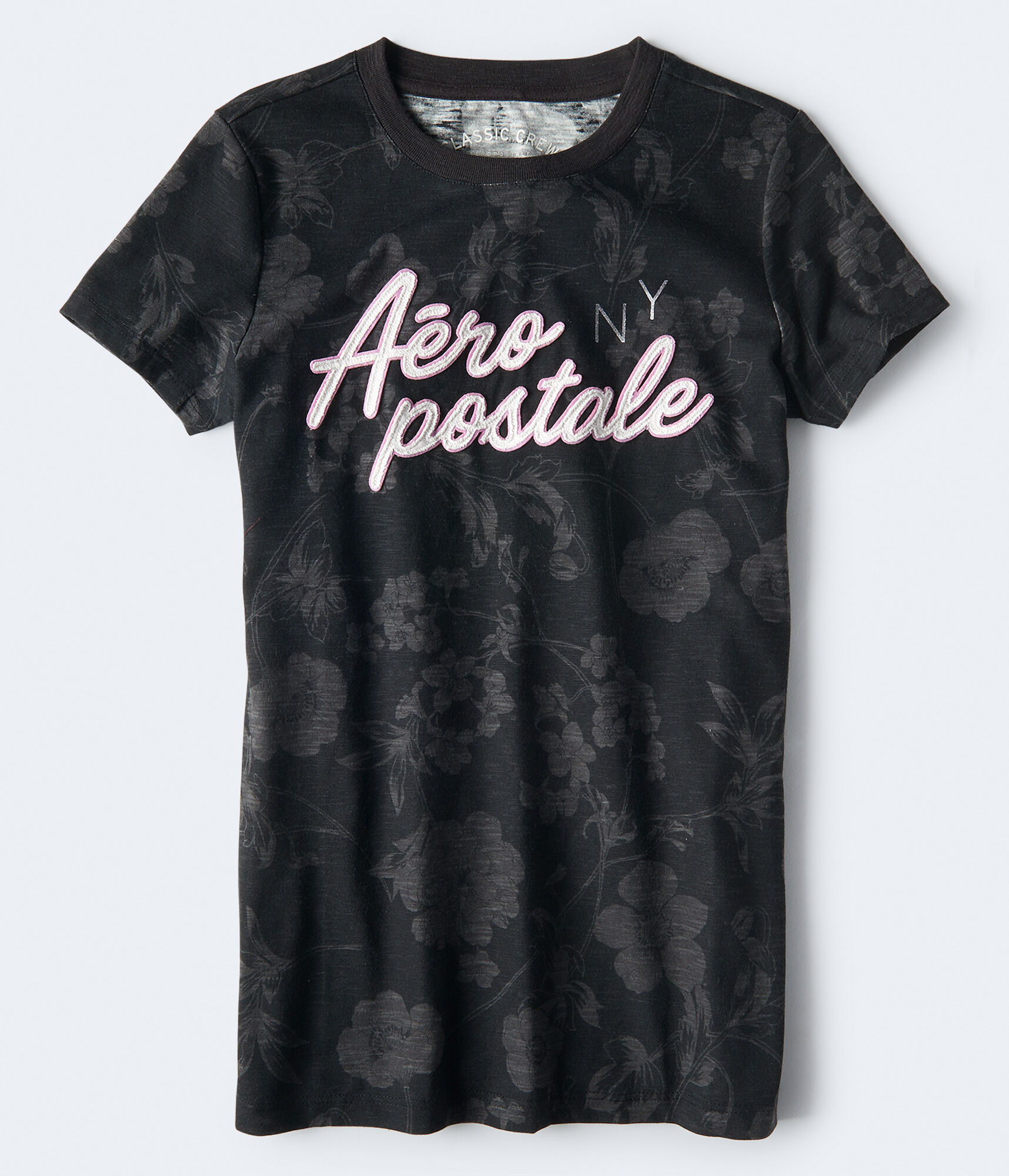 Aeropostale NY Floral Graphic Tee