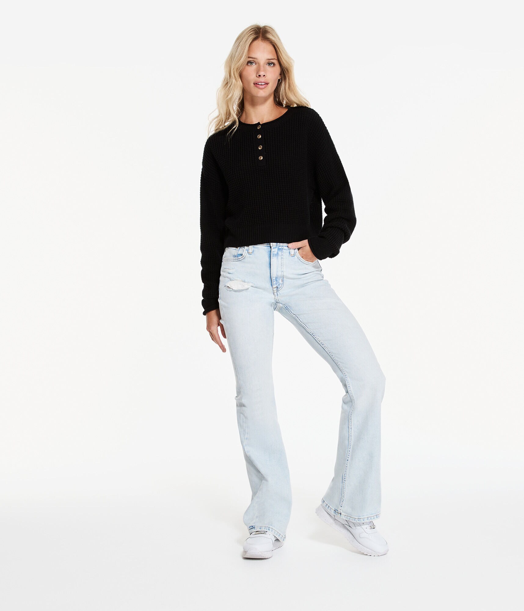High-Rise Flare Jean